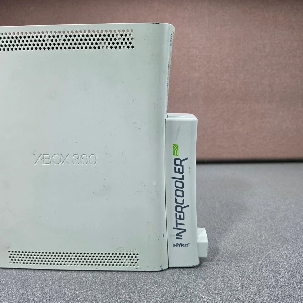 Microsoft Xbox 360 Video Game Console Nyko Intercooler EX UNTESTED-Console only.